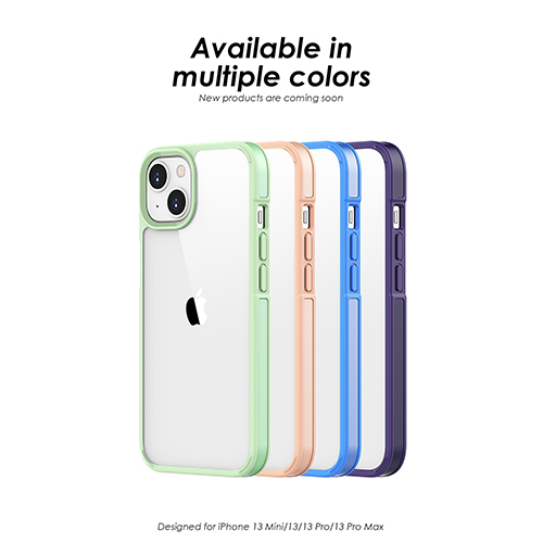 เคสโทรศัพท์พีซี TPU ขอบโลหะ